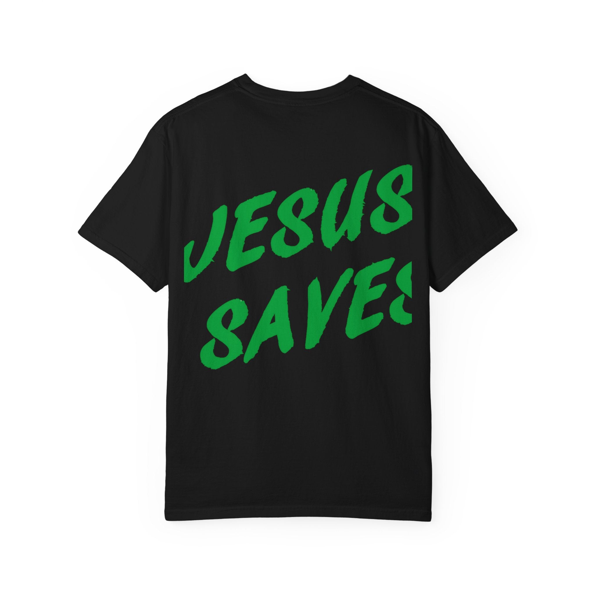 Jesus Saves T-Shirt – Bold Christian Streetwear | Faith Graphic Tee | Religious Gift for Believers