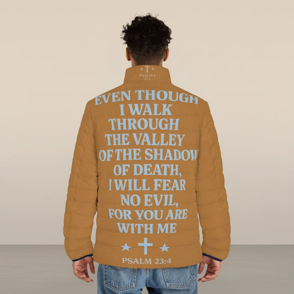 Faith Psalm 23 Puffer Jacket