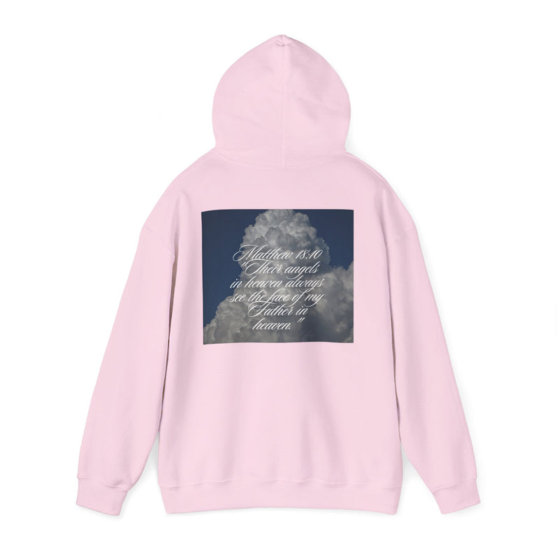 Matthew 18:10 Scripture Cloud Sweatshirt – Christian Bible Verse Pullover