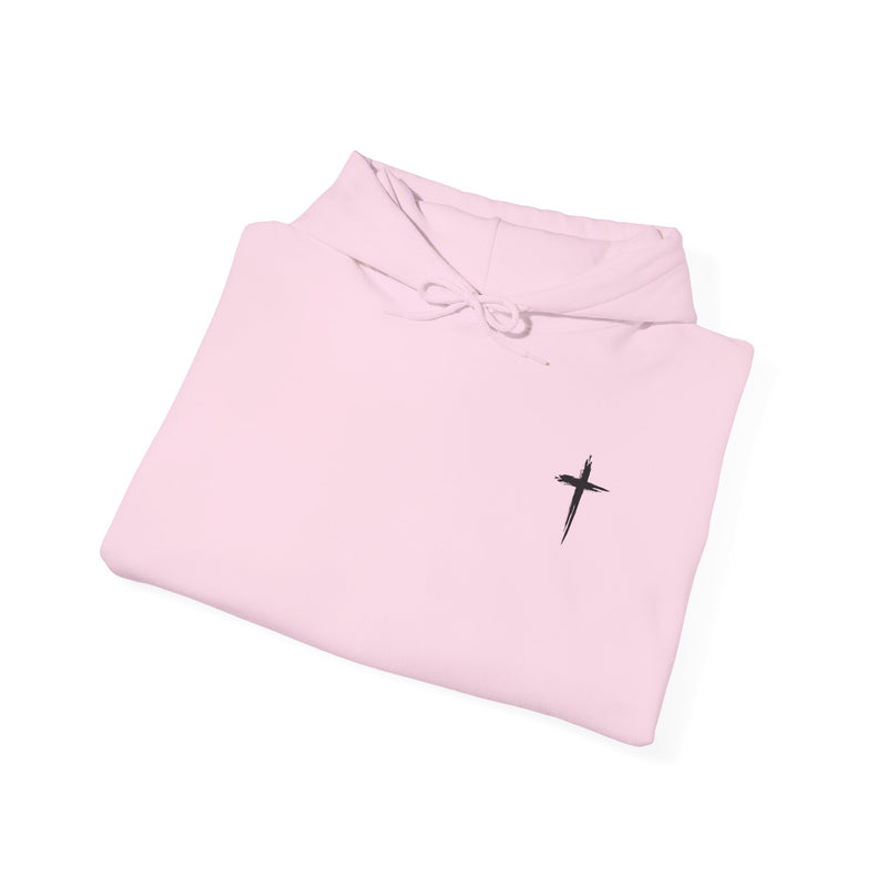 Faith Cross Hoodie – Christian Symbol of Hope & Salvation