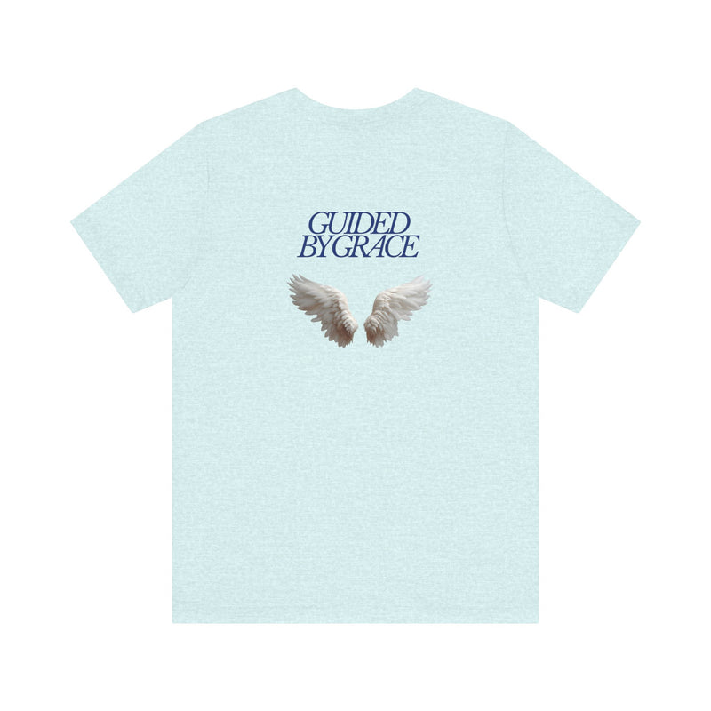 Guided by Grace – Angel Wings Christian T-Shirt