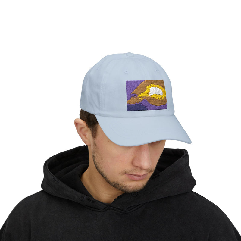Island Sunset Embroidered Ha