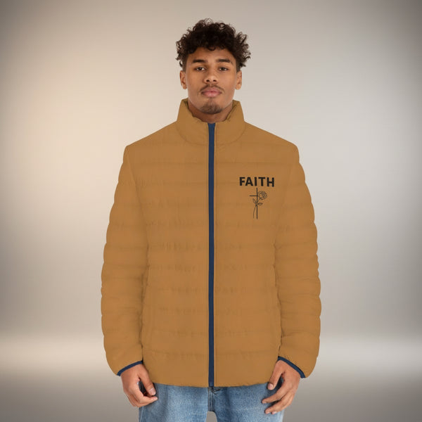 Faith Psalm 23 Puffer Jacket