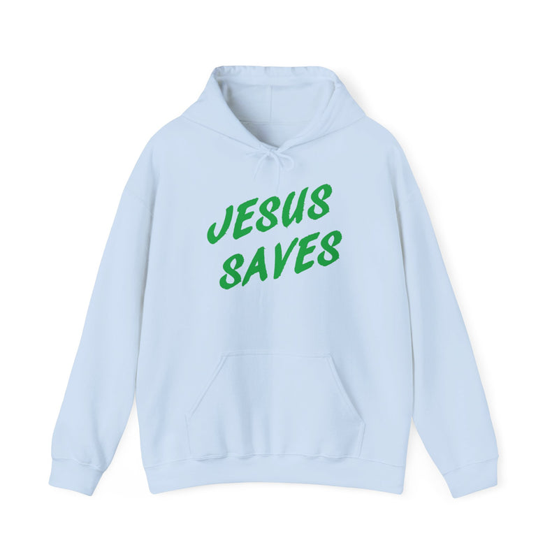 Jesus Saves Hoodie – Christian Faith Sweatshirt