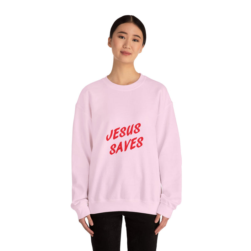 Jesus Saves Sweatshirt