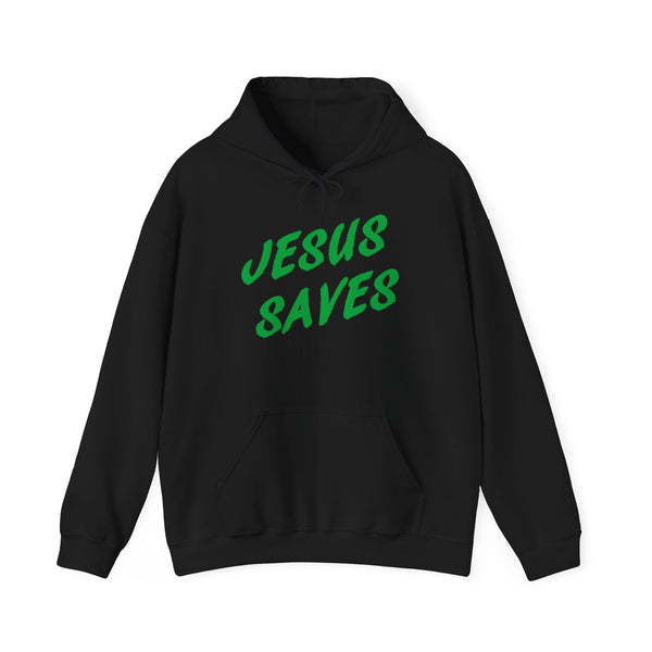 Jesus Saves Hoodie – Christian Faith Sweatshirt
