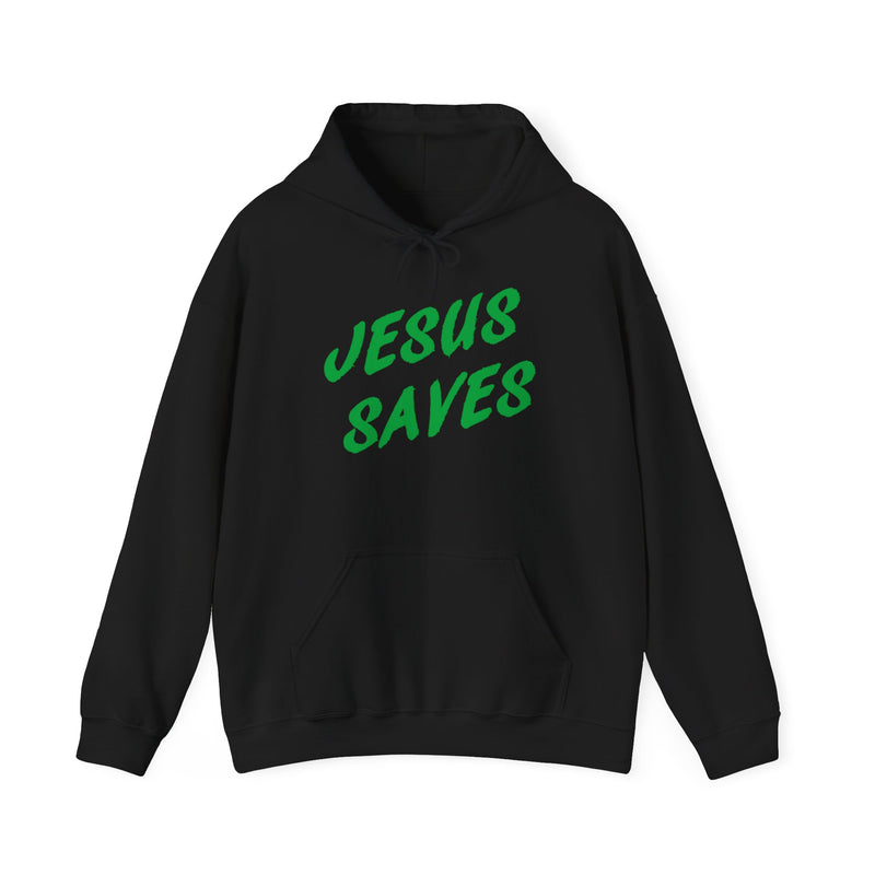 Jesus Saves Hoodie – Christian Faith Sweatshirt