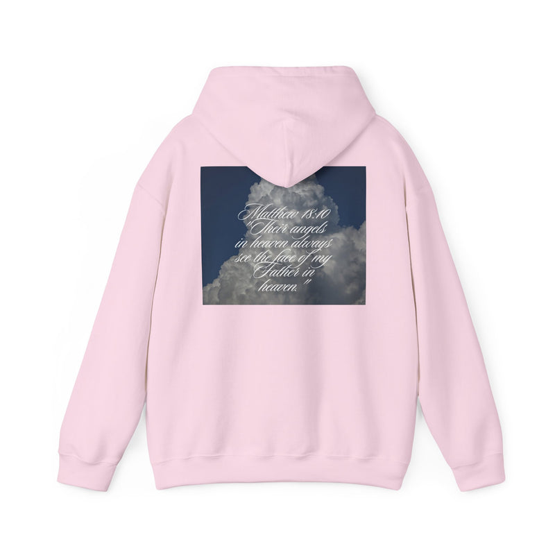 Matthew 18:10 Scripture Cloud Sweatshirt – Christian Bible Verse Pullover