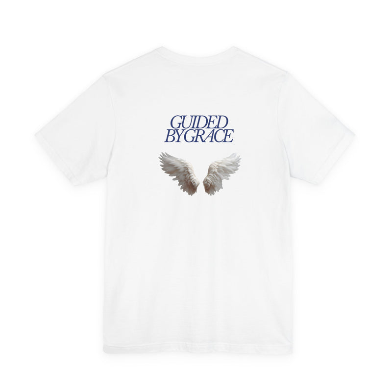 Guided by Grace – Angel Wings Christian T-Shirt