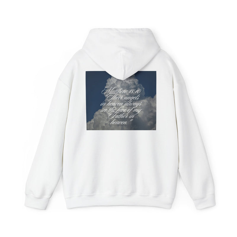 Matthew 18:10 Scripture Cloud Sweatshirt – Christian Bible Verse Pullover