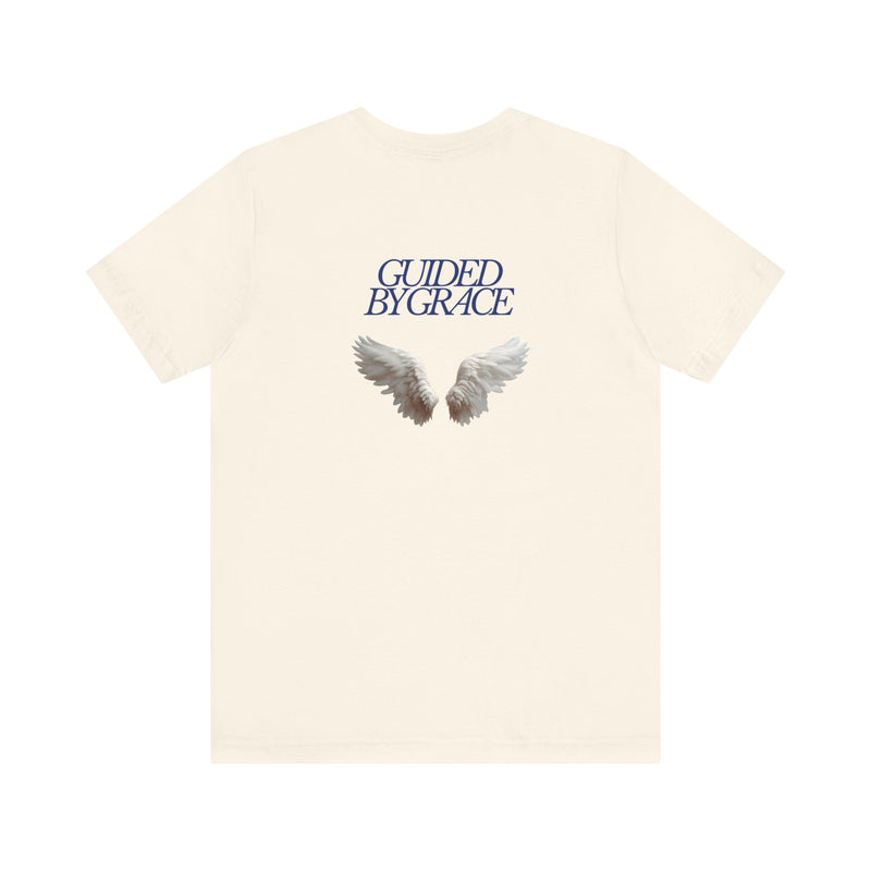 Guided by Grace – Angel Wings Christian T-Shirt