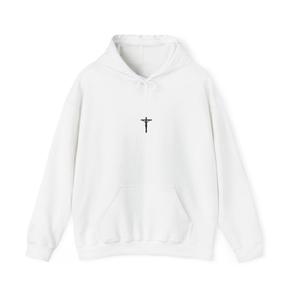 Jesus Is King Hoodie – Christian Faith Pullover with Prayer Artwork