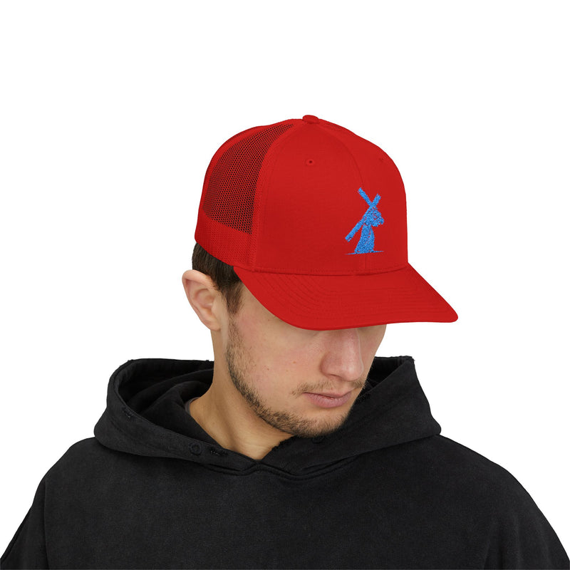 Jesus Carrying the Cross Trucker Hat – Christian Faith Cap