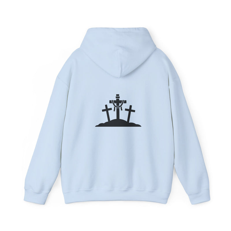 Faith Cross Hoodie – Christian Symbol of Hope & Salvation