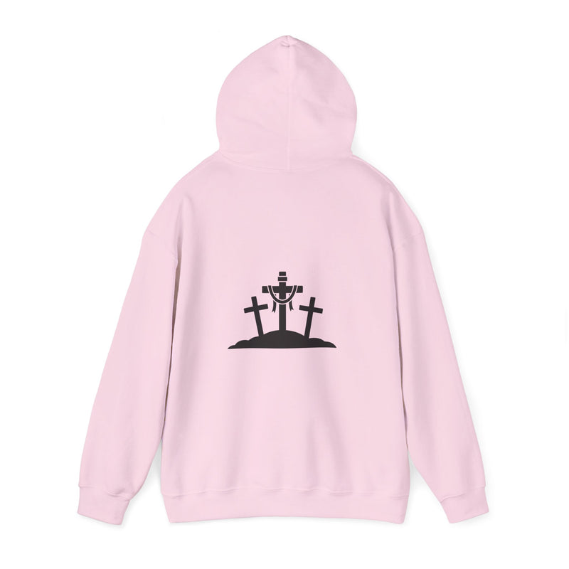 Faith Cross Hoodie – Christian Symbol of Hope & Salvation