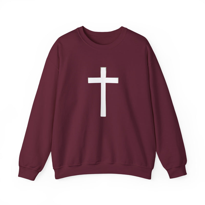✝️ Faith Cross Long Sleeve — Bold Front. Powerful Message.