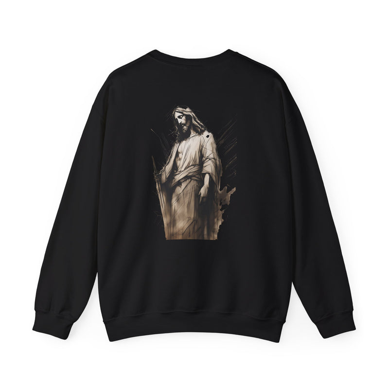 Walk with Jesus – Faith-Inspired Crewneck Sweater