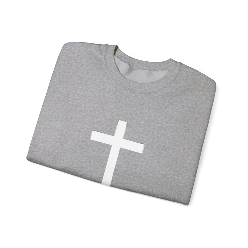 ✝️ Faith Cross Long Sleeve — Bold Front. Powerful Message.