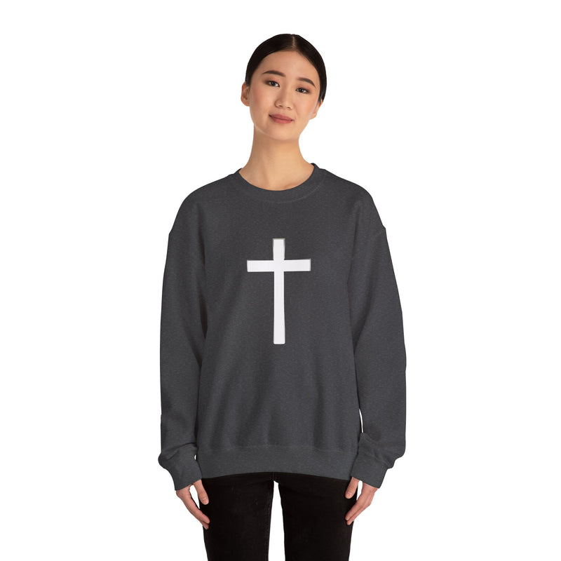 ✝️ Faith Cross Long Sleeve — Bold Front. Powerful Message.