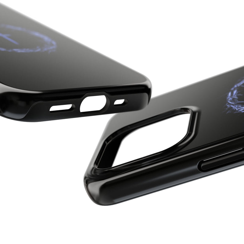 Crown of Thorns Cross Phone Case – Faith in Every Detail