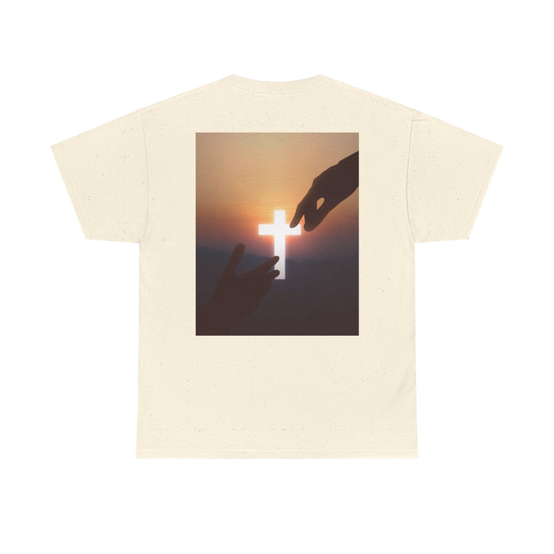 Jesus Graphic T-Shirt - Faith-Inspired Streetwear | Christian Cross Tee with Front & Back Design | Religious Gift for Believers