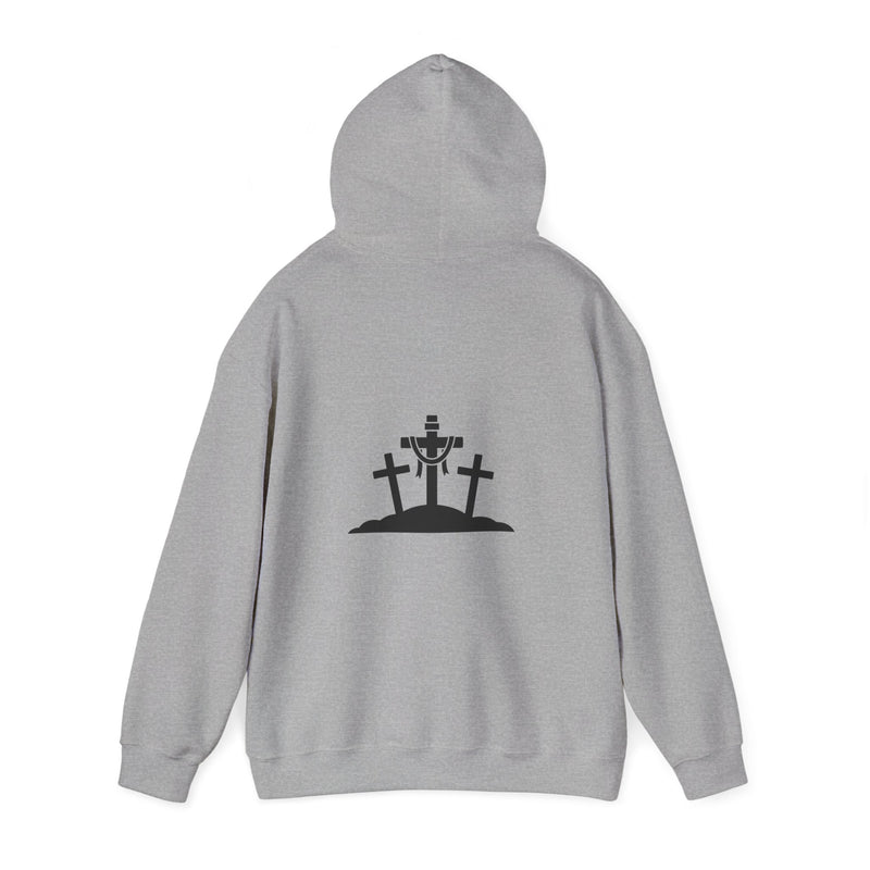 Faith Cross Hoodie – Christian Symbol of Hope & Salvation