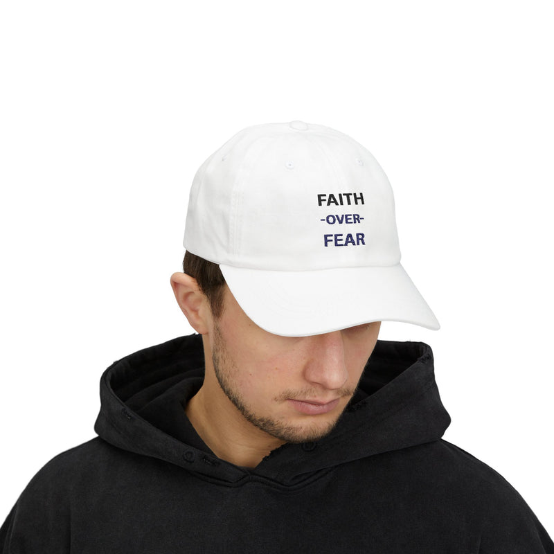 Iconic “Faith Over Fear” Hat – Timeless Christian Streetwear