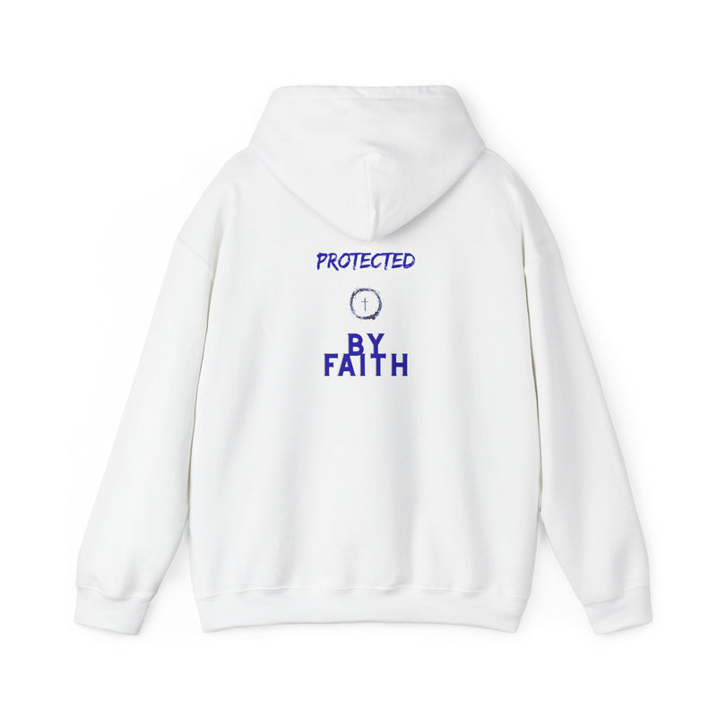 Protected by Faith Hoodie – Minimal Christian