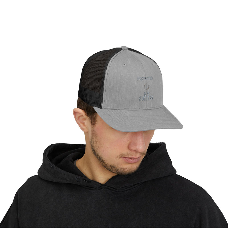 Protected by Faith – Christian Trucker Hat
