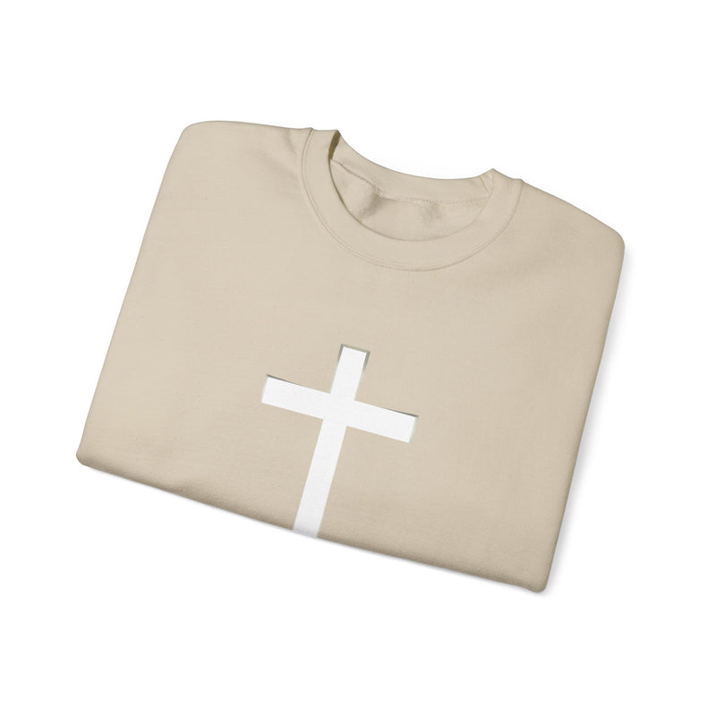 ✝️ Faith Cross Long Sleeve — Bold Front. Powerful Message.