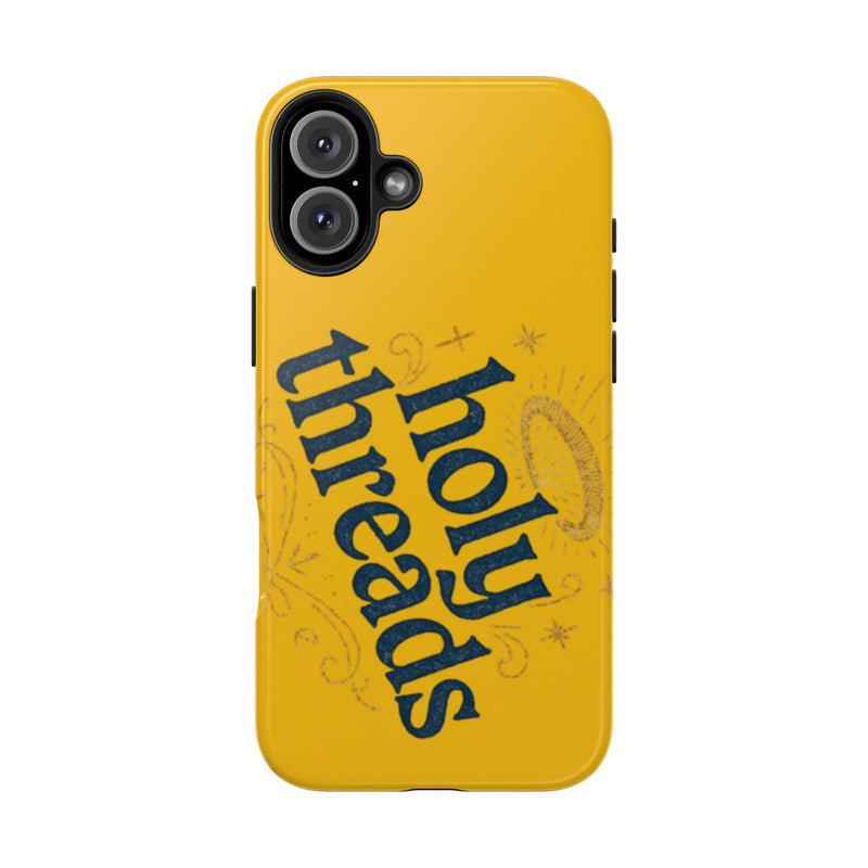 Tough Phone Cases with Holy Threads Design, Durable Cases, Religious Gifts, Aesthetic Phone Covers, Stylish Accessories