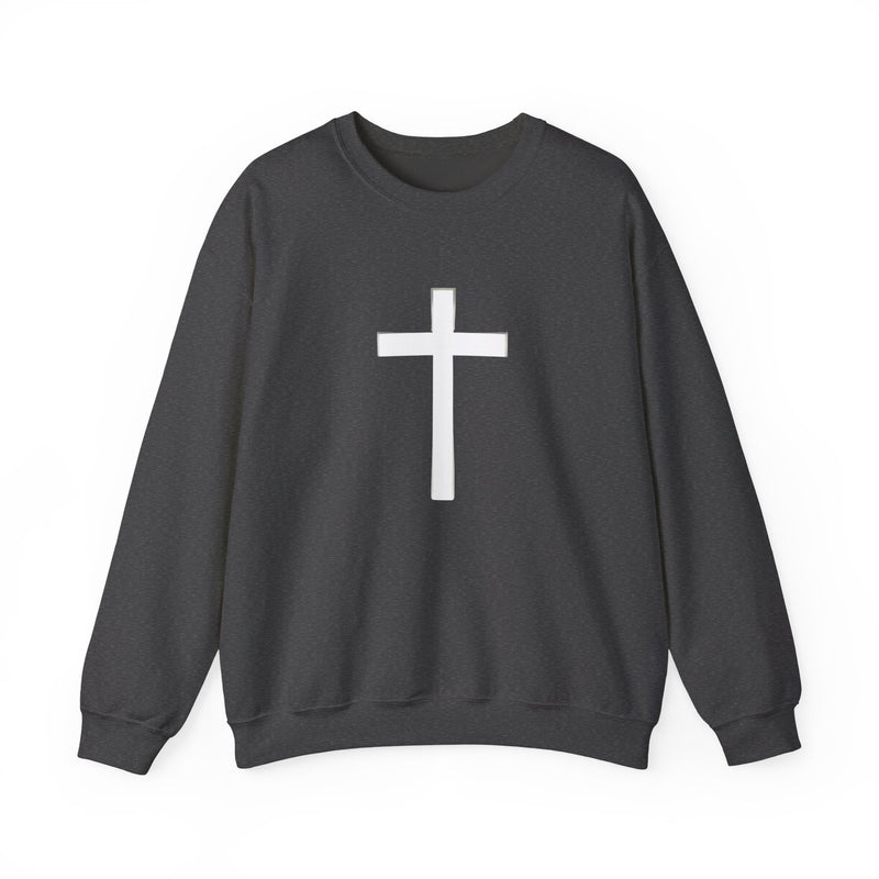 ✝️ Faith Cross Long Sleeve — Bold Front. Powerful Message.