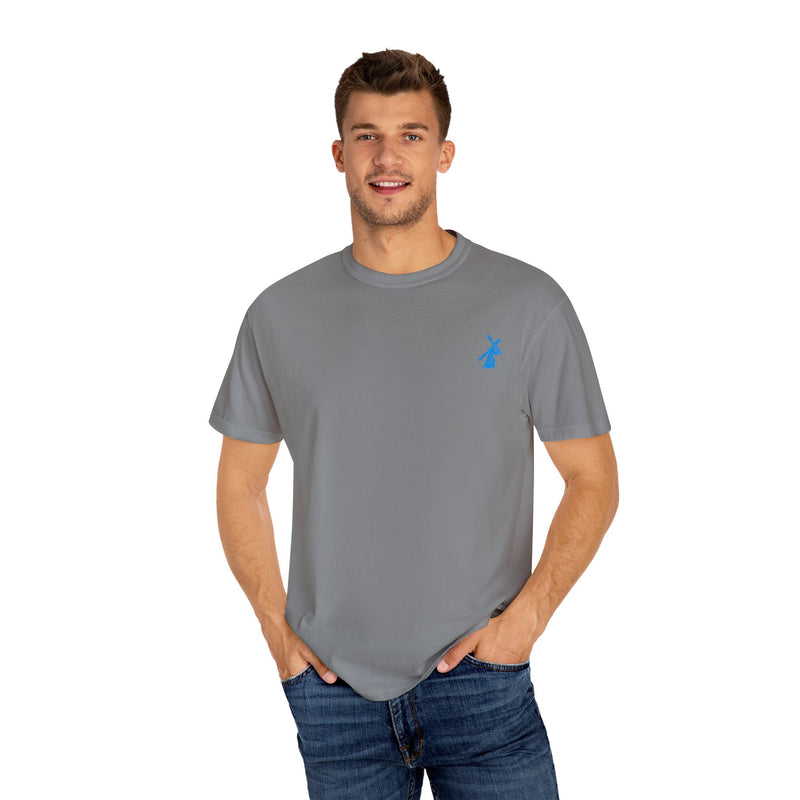 Sunrise Cross T-Shirt – Christian Faith Tee with Jesus Carrying the Cross