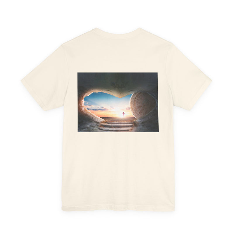 “The Empty Tomb – He Is Risen” Christian T-Shirt | Faith-Based Resurrection Tee