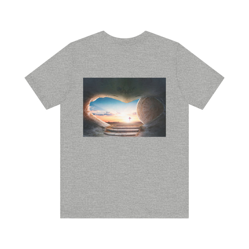 “The Empty Tomb – He Is Risen” Christian T-Shirt | Faith-Based Resurrection Tee