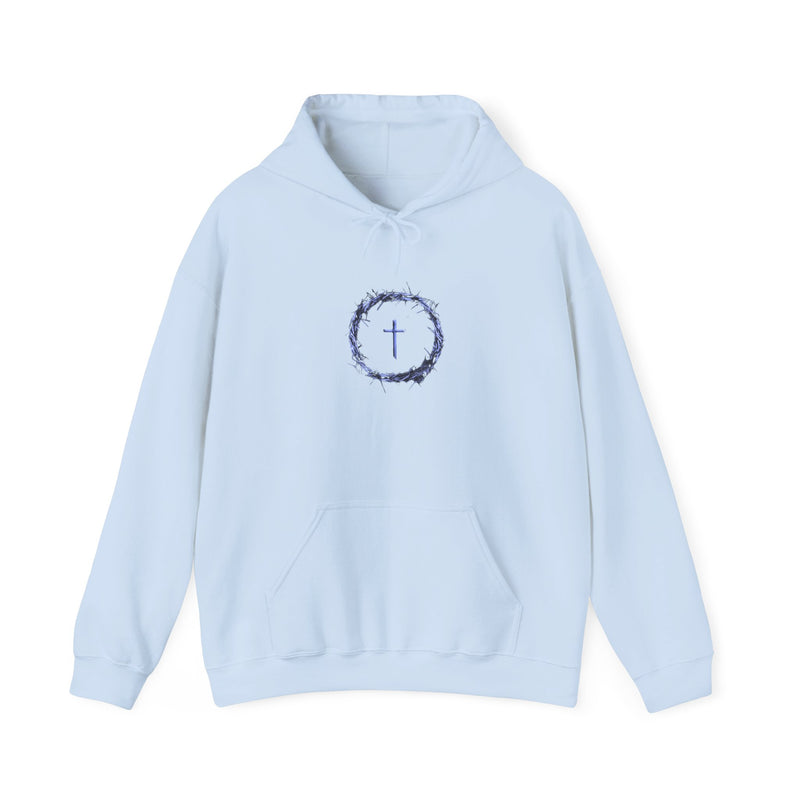 Crown of Thorns & Bible Hoodie – Christian Faith Pullover