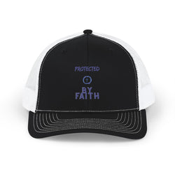 Protected by Faith – Two-Tone Christian Trucker Hat