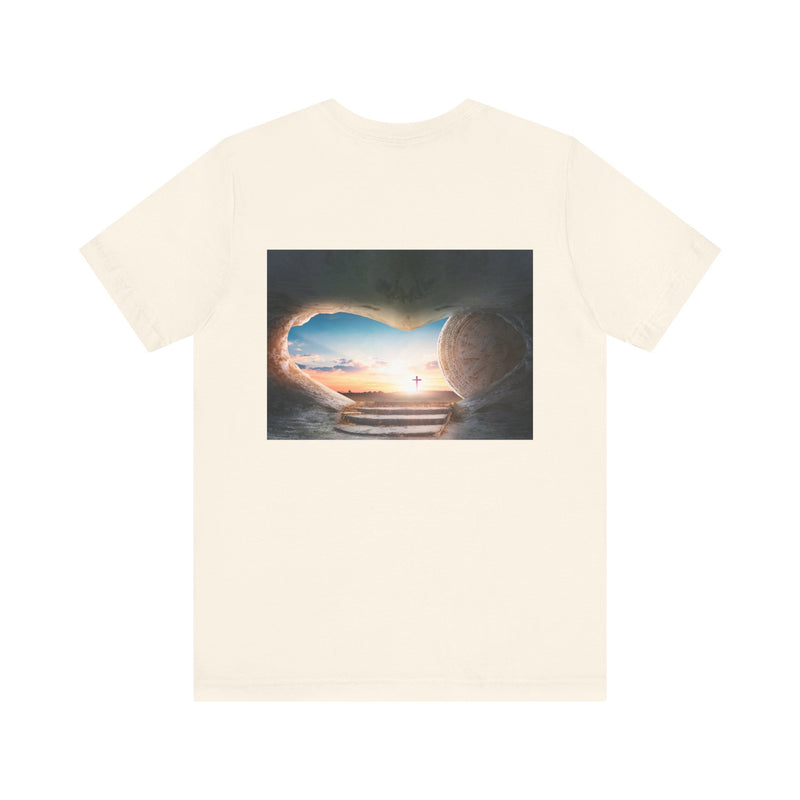 “The Empty Tomb – He Is Risen” Christian T-Shirt | Faith-Based Resurrection Tee