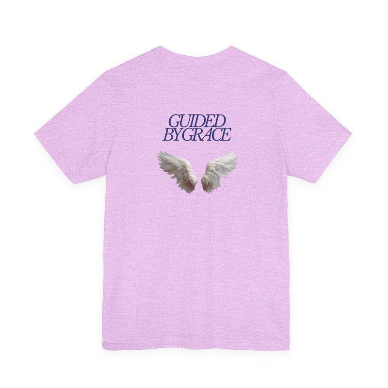 Guided by Grace – Angel Wings Christian T-Shirt