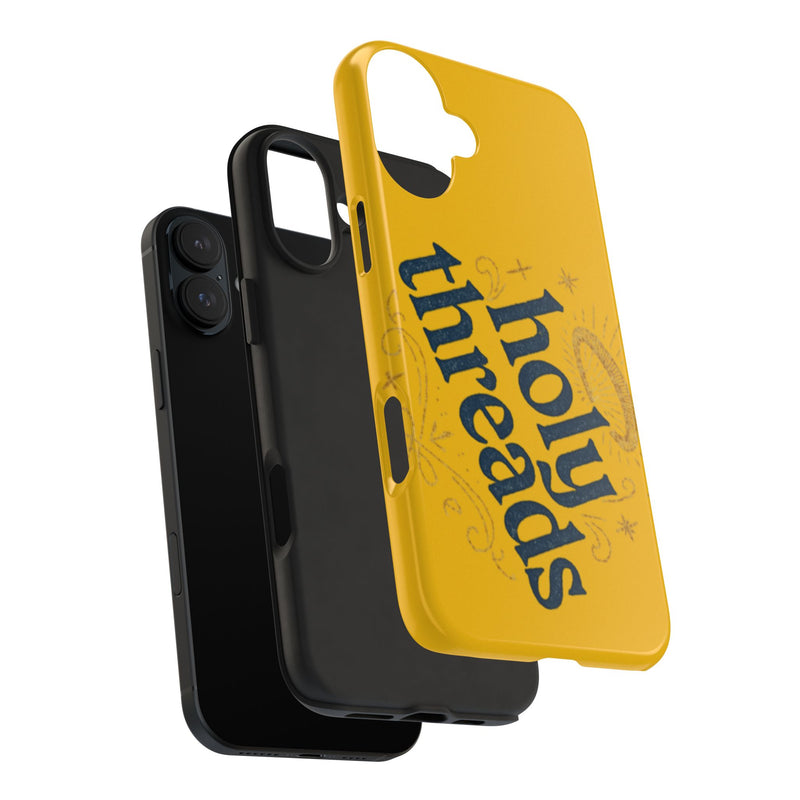 Tough Phone Cases with Holy Threads Design, Durable Cases, Religious Gifts, Aesthetic Phone Covers, Stylish Accessories