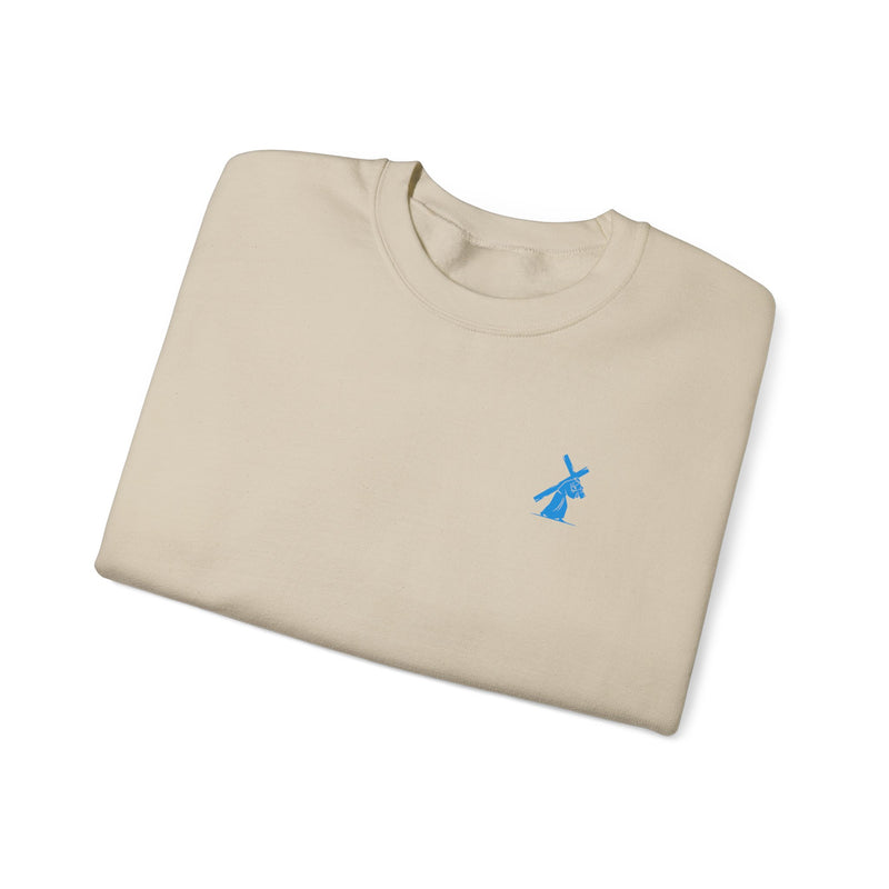 Joshua 1:9 Scripture Sweatshirt – “Be Strong and Courageous” Christian Apparel