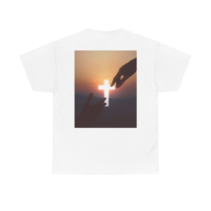 Jesus Graphic T-Shirt - Faith-Inspired Streetwear | Christian Cross Tee with Front & Back Design | Religious Gift for Believers