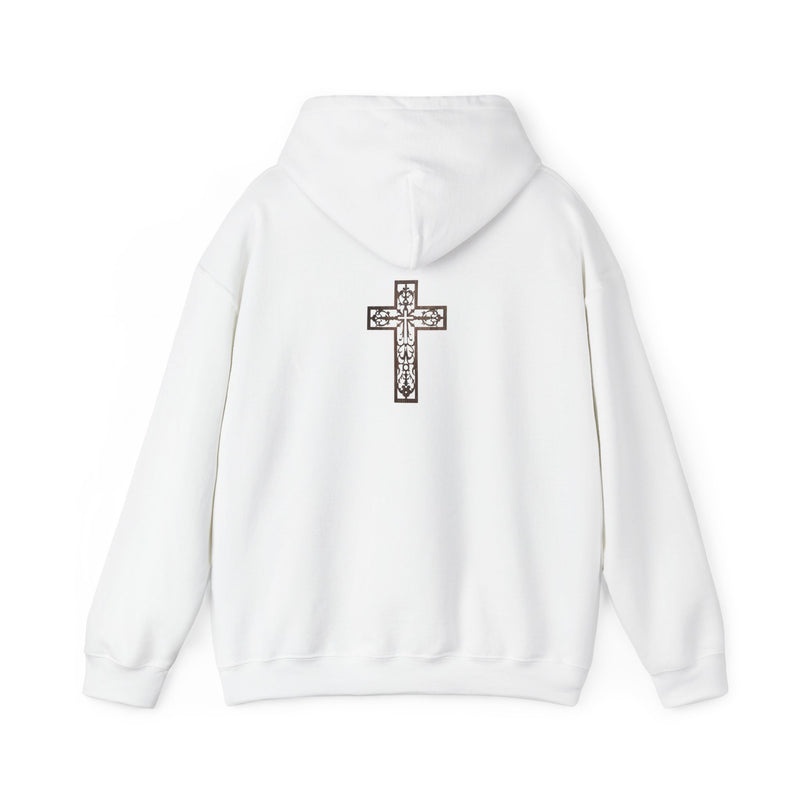 Faith Cross – Double-Sided Christian Hoodie