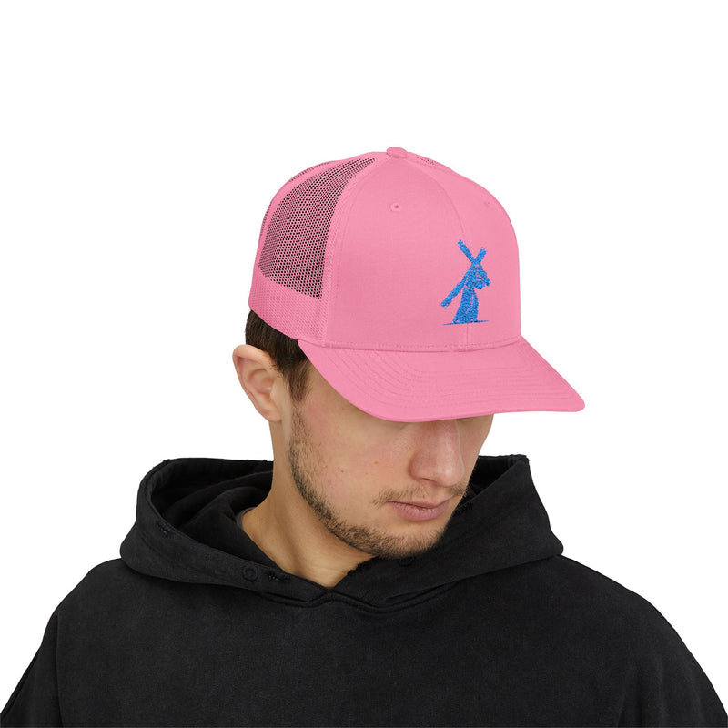 Jesus Carrying the Cross Trucker Hat – Christian Faith Cap