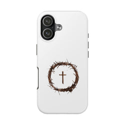Crown of Thorns Cross Phone Case – Faith and Protection Combined