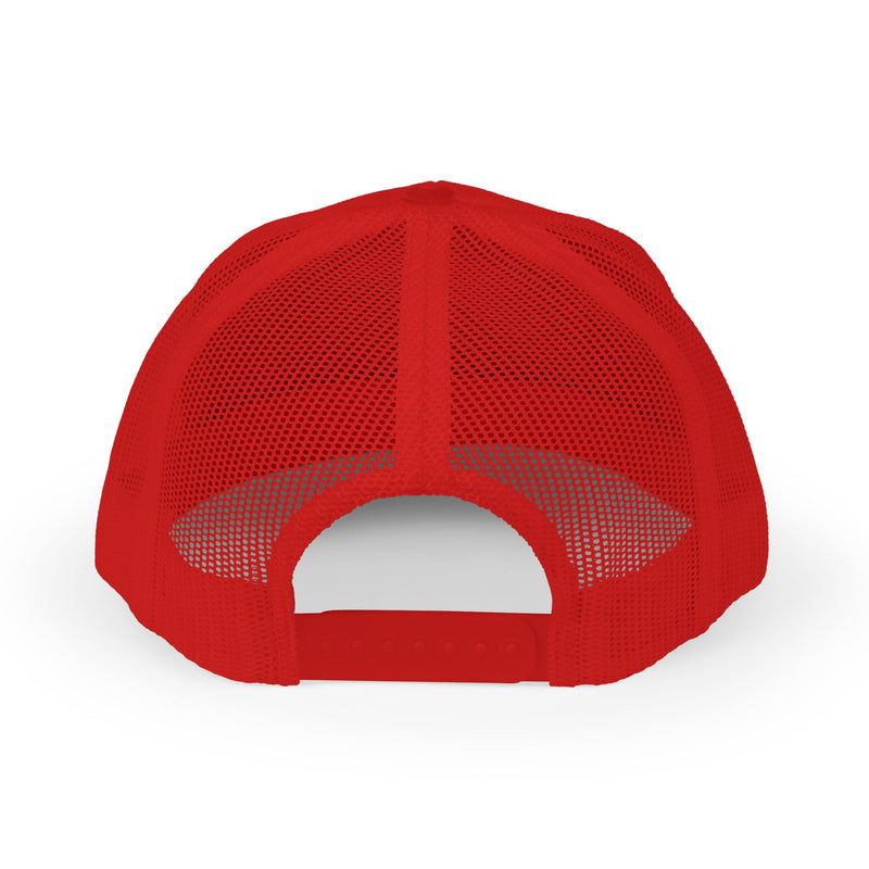 Jesus Carrying the Cross Trucker Hat – Christian Faith Cap