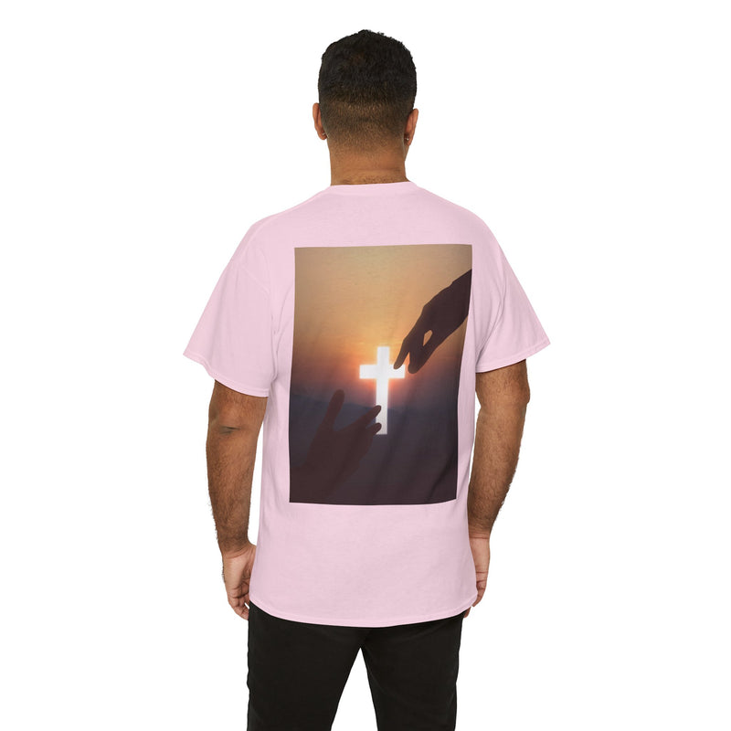 Jesus Graphic T-Shirt - Faith-Inspired Streetwear | Christian Cross Tee with Front & Back Design | Religious Gift for Believers
