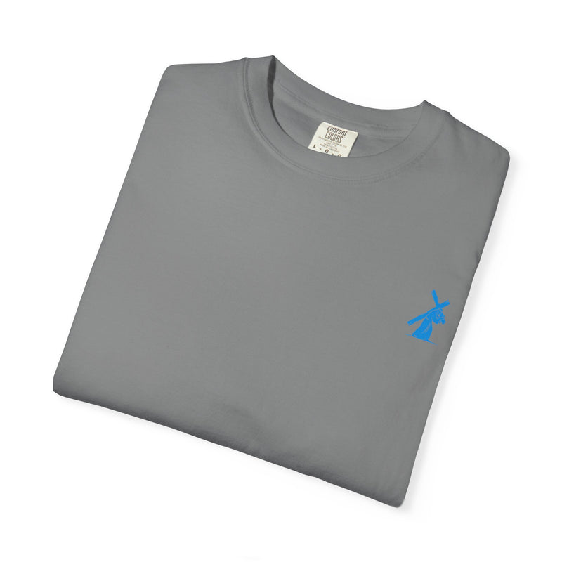 Sunrise Cross T-Shirt – Christian Faith Tee with Jesus Carrying the Cross