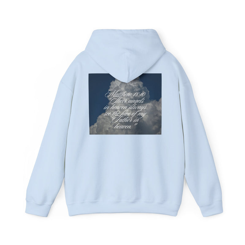 Matthew 18:10 Scripture Cloud Sweatshirt – Christian Bible Verse Pullover