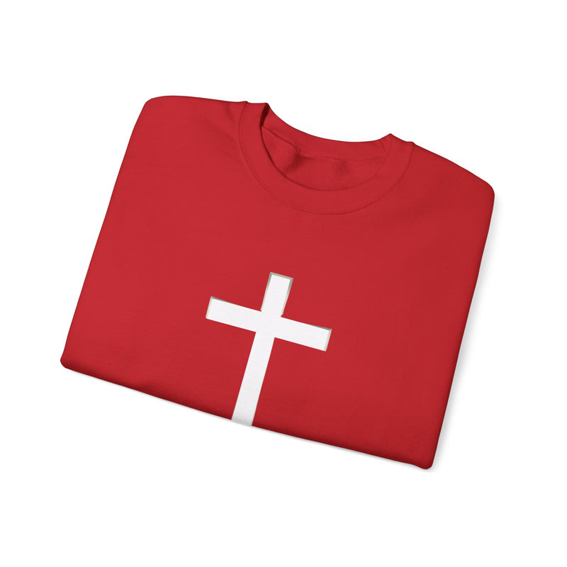 ✝️ Faith Cross Long Sleeve — Bold Front. Powerful Message.